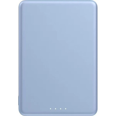Батарея универсальная Xiaomi 5000mAh Super Slim Magnetic&Wireless 5000mAh 15W Blue (BHR08POGL)