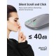 Мышка Ugreen MU001 Portable Wireless Gray (90373)