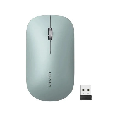 Мышка Ugreen MU001 Portable Wireless Green (90374)