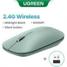 Мышка Ugreen MU001 Portable Wireless Green (90374) - Фото