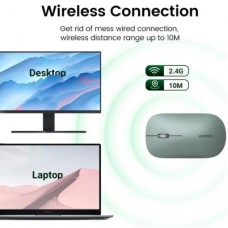 Мышка Ugreen MU001 Portable Wireless Green (90374) - Фото