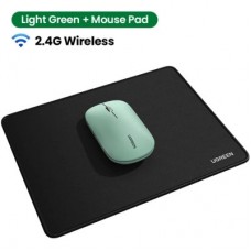 Мышка Ugreen MU001 Portable Wireless Green (90374) - Фото