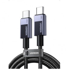 Дата кабель USB-C to USB-C 2.0m PD3.1 240W 480Mbps braided black Ugreen (75732)