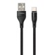 Дата кабель USB 2.0 AM to USB-C 0.3 m cylinkric nylon back Vinga (VCPDCTCANB03BK) Дата кабель USB 2.0 AM to USB-C 0.3 m cylinkric nylon back Vinga (VCPDCTCANB03BK)