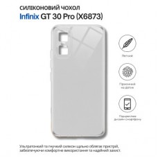 Чехол для мобильного телефона BeCover Silicone Infinix GT 30 Pro (X6873) Transparent (714667) Чехол для мобильного телефона BeCover Silicone Infinix GT 30 Pro (X6873) Transparent (714667) - Фото