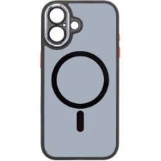 Чехол для мобильного телефона Armorstandart Unit MagCase SE Apple iPhone 17 Black Orange (ARM86314)