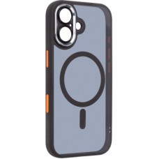 Чехол для мобильного телефона Armorstandart Unit MagCase SE Apple iPhone 17 Black Orange (ARM86314) - Фото