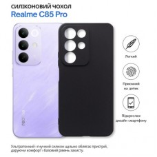 Чехол для мобильного телефона BeCover Realme C85 Pro Black (715041) Чехол для мобильного телефона BeCover Realme C85 Pro Black (715041) - Фото