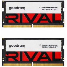 Модуль памяти для ноутбука SoDIMM DDR5 64GB (2x32GB) 5600 MHz Rival Goodram (GGEES5-56L40/64GDC)