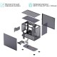 Корпус для ПК JONSBO D32 PRO MESH Black