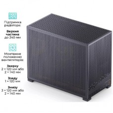 Корпус для ПК JONSBO D32 PRO MESH Black - Фото