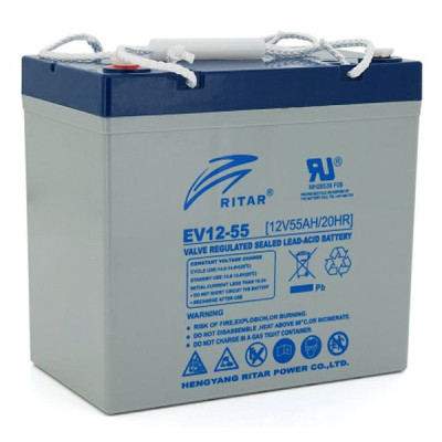Батарея до ДБЖ Ritar EV12-55, 12 V 55 Ah (EV12-55)