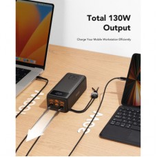 Батарея універсальна VEGER 56000mAh W5001C Tank 100W, PD, QC, Black (6970453555454) - Фото