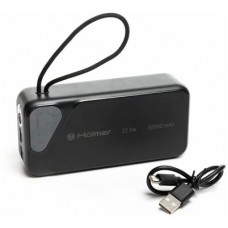 Батарея універсальна Hölmer NRG-02 Cheetah 30000mAh 22.5W Black (NRG-02 Cheetah)