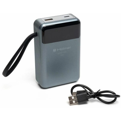 Батарея універсальна Hölmer NRG-03 Hippo 20000 mAh 65 W Black (NRG-03 Hippo)