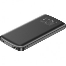 Батарея универсальная Choetech 10000mAh, 12W, USB-A, USB-C, Black (B850-ACBK) - Фото