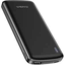 Батарея универсальная Choetech 10000mAh, 12W, USB-A, USB-C, Black (B850-ACBK) - Фото