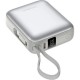 Батарея универсальная Choetech 10000mAh, 35W. PD/3.0, LED Display, buid-in type-C cabel, Grey (B832-GY)