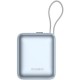 Батарея универсальная Choetech 10000mAh, 35W, PD/3.0, LED Display, buid-in type-C cabel, Blue (B832-LBE)