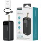 Батарея универсальная Choetech 40000mAh, 22.5W, PD, QC/3.0, Black (B731-ACBK)