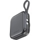 Батарея универсальная Choetech Magnetic Wireless 10000mAh, 22.5W, PD, build USB-C, Apple Watch charger (B697C-BKGY)