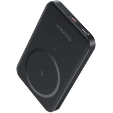 Батарея универсальная Choetech Magnetic Wireless 5000mAh, 20W, PD, Qi-15W, Black (B709-CCBK) - Фото