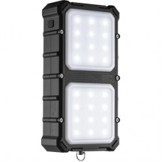 Батарея универсальная Sandberg 20000mAh, 22,5W, PD, Solar, CampLED, PowerThrough, IP65 (421-24) - Фото