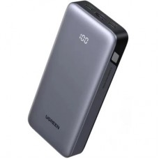 Батарея універсальна Ugreen 20000 mAh, 30 W, PD, QC, PB532, Gray (55989B) - Фото