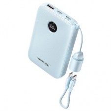 Батарея универсальная Vention 20000mAh, 22.5W, PD, QC, Blue (FKBL0-C) - Фото