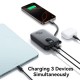 Батарея универсальная JOYROOM 10000mAh, 22.5W, PD, QC, built-in USB-C cable, Black (JR-PBF17)