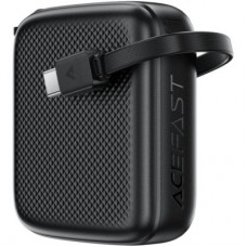 Батарея універсальна Acefast 10000 mAh, 20 W, PD, QC/3.0, build Type-C cable, M15, Black (6974316283973) Батарея універсальна Acefast 10000 mAh, 20 W, PD, QC/3.0, build Type-C cable, M15, Black (6974316283973) - Фото