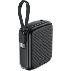 Батарея універсальна Acefast 10000 mAh, 20 W, PD, QC/3.0, build Type-C cable, M15, Black (6974316283973) Батарея універсальна Acefast 10000 mAh, 20 W, PD, QC/3.0, build Type-C cable, M15, Black (6974316283973) - Фото