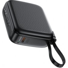 Батарея універсальна Acefast 10000 mAh, 20 W, PD, QC/3.0, build Type-C cable, M15, Black (6974316283973) Батарея універсальна Acefast 10000 mAh, 20 W, PD, QC/3.0, build Type-C cable, M15, Black (6974316283973) - Фото