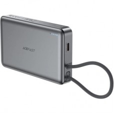 Батарея универсальная Acefast Magnetic Wireless 10000mAh, 22.5W, PD, QC/3.0, QI 15W, M18, Black (6974316284017) Батарея универсальная Acefast Magnetic Wireless 10000mAh, 22.5W, PD, QC/3.0, QI 15W, M18, Black (6974316284017) - Фото