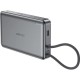 Батарея универсальная Acefast Magnetic Wireless 10000mAh, 22.5W, PD, QC/3.0, QI 15W, M18, Black (6974316284017)