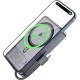 Батарея универсальная Acefast Magnetic Wireless 10000mAh, 22.5W, PD, QC/3.0, QI 15W, M18, Black (6974316284017)