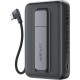 Батарея универсальная Acefast Magnetic Wireless 10000mAh, 22.5W, PD, QC/3.0, QI 15W, M24, Metal Gray (6974316284871)