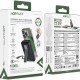 Батарея универсальная Acefast Magnetic Wireless 10000mAh, 22.5W, PD, QC/3.0, QI 15W, M24, Metal Gray (6974316284871)