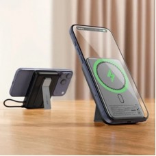 Батарея универсальная Acefast Magnetic Wireless 10000mAh, 22.5W, PD, QC/3.0, QI 15W, M24, Metal Gray (6974316284871) Батарея универсальная Acefast Magnetic Wireless 10000mAh, 22.5W, PD, QC/3.0, QI 15W, M24, Metal Gray (6974316284871) - Фото