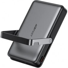 Батарея универсальная Acefast Magnetic Wireless 10000mAh, 22.5W, PD, QC/3.0, QI 15W, with holder M17, Black (6974316284000) Батарея универсальная Acefast Magnetic Wireless 10000mAh, 22.5W, PD, QC/3.0, QI 15W, with holder M17, Black (6974316284000) - Фото
