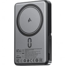 Батарея универсальная Acefast Magnetic Wireless 10000mAh, 22.5W, PD, QC/3.0, QI 15W, with holder M17, Black (6974316284000) Батарея универсальная Acefast Magnetic Wireless 10000mAh, 22.5W, PD, QC/3.0, QI 15W, with holder M17, Black (6974316284000) - Фото