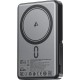 Батарея универсальная Acefast Magnetic Wireless 10000mAh, 22.5W, PD, QC/3.0, QI 15W, with holder M17, Black (6974316284000)