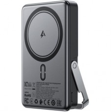 Батарея универсальная Acefast Magnetic Wireless 10000mAh, 22.5W, PD, QC/3.0, QI 15W, with holder M17, Black (6974316284000) Батарея универсальная Acefast Magnetic Wireless 10000mAh, 22.5W, PD, QC/3.0, QI 15W, with holder M17, Black (6974316284000) - Фото