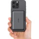 Батарея универсальная Acefast Magnetic Wireless 10000mAh, 22.5W, PD, QC/3.0, QI 15W, with holder M17, Black (6974316284000)