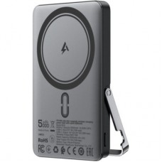 Батарея универсальная Acefast Magnetic Wireless 5000mAh, 18W, PD, QC/3.0, with holder M16, Black (6974316283997) Батарея универсальная Acefast Magnetic Wireless 5000mAh, 18W, PD, QC/3.0, with holder M16, Black (6974316283997) - Фото