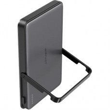 Батарея универсальная Acefast Magnetic Wireless 5000mAh, 18W, PD, QC/3.0, with holder M16, Black (6974316283997) Батарея универсальная Acefast Magnetic Wireless 5000mAh, 18W, PD, QC/3.0, with holder M16, Black (6974316283997) - Фото