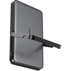 Батарея универсальная Acefast Magnetic Wireless 5000mAh, 18W, PD, QC/3.0, with holder M16, Black (6974316283997) Батарея универсальная Acefast Magnetic Wireless 5000mAh, 18W, PD, QC/3.0, with holder M16, Black (6974316283997) - Фото