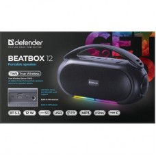 Акустична система Defender Beatbox 12 Black (65812) - Фото