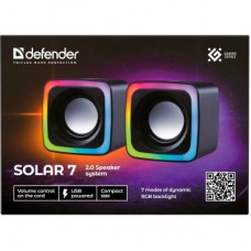 Акустична система Defender Solar 7 Black (65117) - Фото