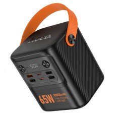 Батарея універсальна HOCO 8000mAh Pro Tough PD/65W Black (J152 / 714982) Батарея універсальна HOCO 8000mAh Pro Tough PD/65W Black (J152 / 714982) - Фото